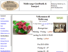 Tablet Screenshot of mollevang.nu
